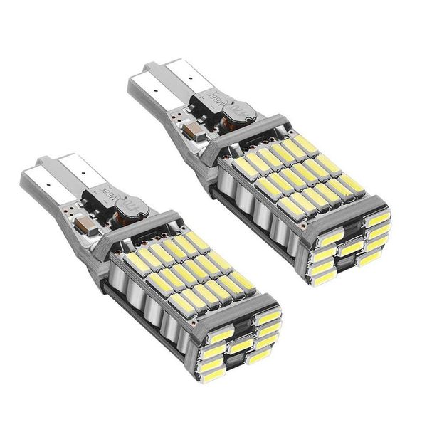 

2pcs 1000lm extremely bright canbus error 921 912 t10 t15 4014 45pcs chipsets led bulbs only for backup reverse lights