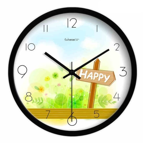 

fashion casual wall clock for the kitchen design quartz watch european style kloki household products kitchen wall clock qze129