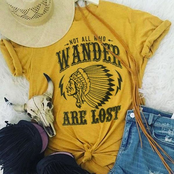 

t shirt women short sleeve letter batwing dolman sleeve character print not all who wander are lost casual female fashion, White