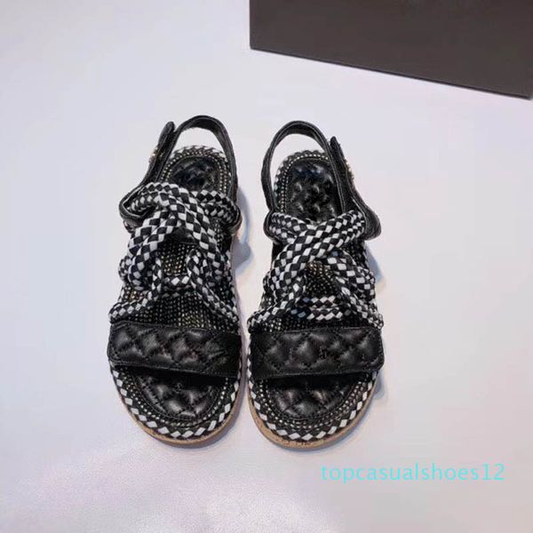 

home&gt; sports & outdoors&gt; athletic shoes product detail designer woman shoes summer buckle strap sandals high-heeled pointed 12t, Black
