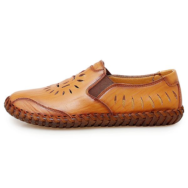 

zandalias masculina sandalias ete da heren homme big summer de cuero sandalet sport 2020 men man transpirables sandals beach, Black