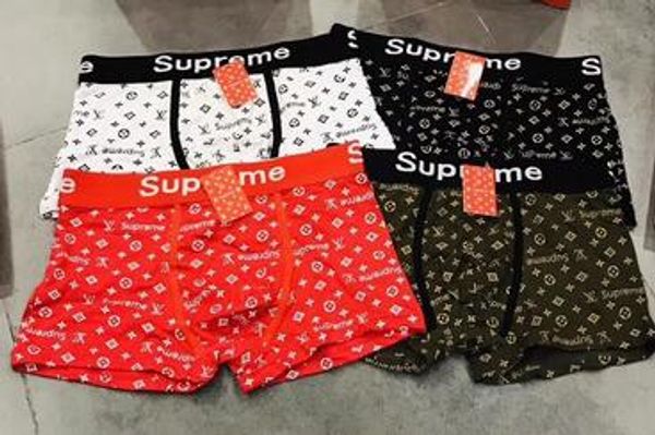

wholesale boxer brief for man underpanties underwear mens boxers cotton underwears shorts fish pattern male boxer shorts rrr, Black;white