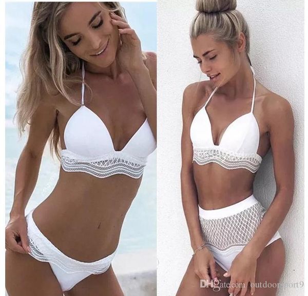

mankini white bandage push-up pure swim wear woman triangle bikini suit swimsuit bathing beachwear brazilian bottom pants