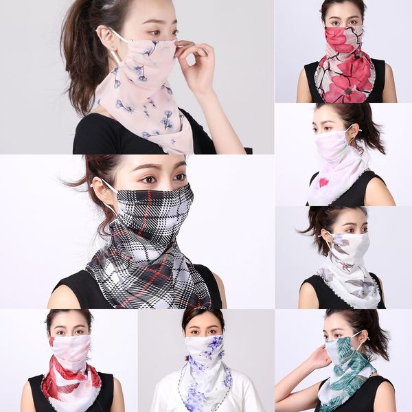 

pfsjh mask, summer cycling half face facemask cool ice silk outdoor sports scarf breathable cycling anti-uv neck stock fishing, Black