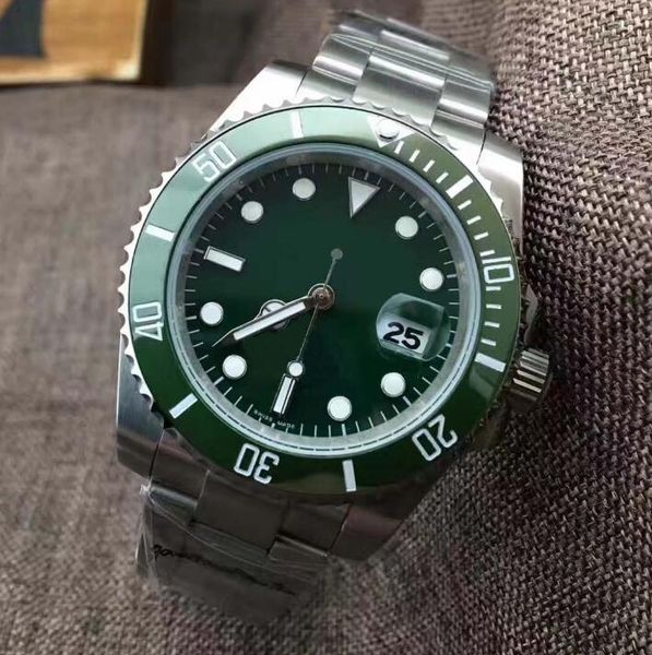 

luxury ceramic bezel mens 2813 mechanical stainless steel automatic movement watch sports self-wind designer watches wristwatches, Slivery;brown