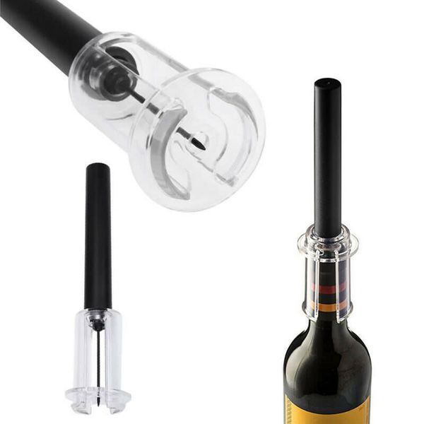 

home and garden dining bar red wine opener air pressure stainless steel pin type bottle pumps corkscrew cork out tool kitchen kha116