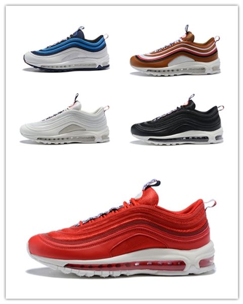 

97 Mens Running Athletic Shoes Perfect Illusion Obsidian Sail Trainers 97 TT PRM PULL TAB ALE Sneakers Brown Gym Red Tennis Shoes