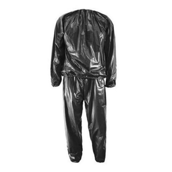 

активный спорт водонепроницаемая пвх пот сауна костюмы heavy duty потеря веса анти -rip дизайнер tracksuit мужчины sweatsuit newl vintage, Gray