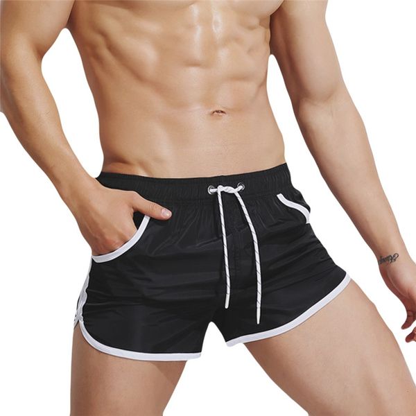

mens breathable swim trunks pants swimwear shorts slim wear swimsuit briefs comfortable beach daily nylon fashion homens a20