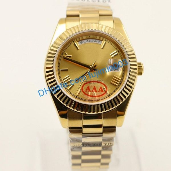 

multi -style classic men 40mm automatic mechanical watch royal oak no battery sweeping stainless steel clock daydate model watches 102, Slivery;brown