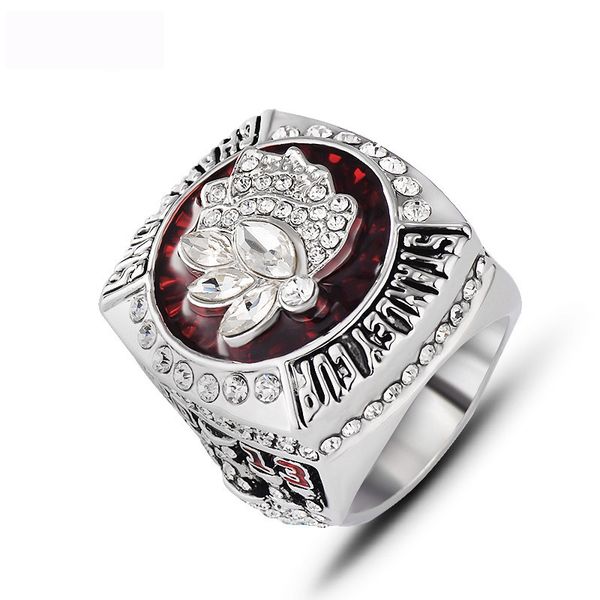 

2013 chicago hockey association sport world champion rings fashion jewelry championship winner ring collection party birthday fan gifts, Silver