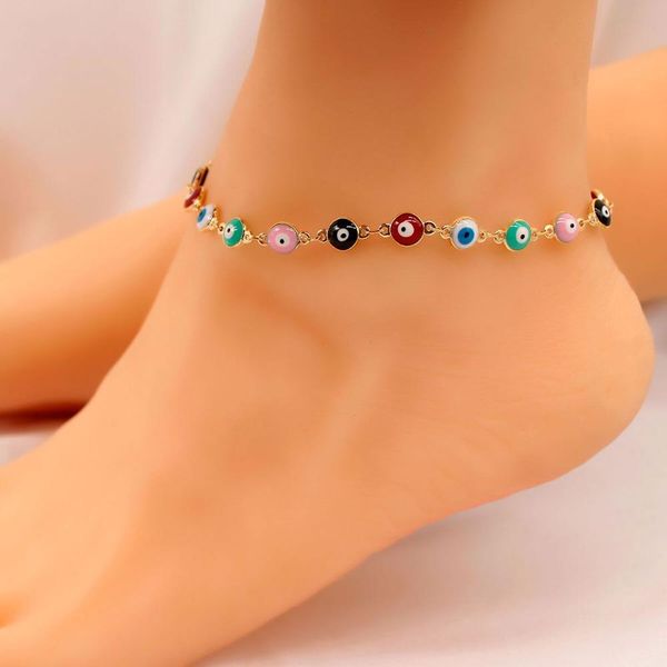 

anklet for women foot chain jewelry ankle, Red;blue