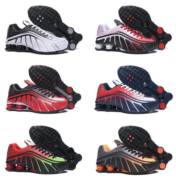 

shox r4 men women casual shoes neymar og comet red racer blue black metallic mens trainers fashion casual shoes