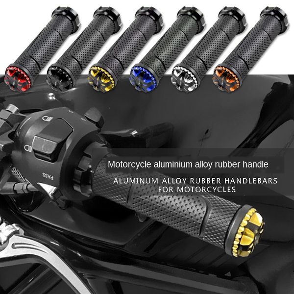 

mx motorcycle cnc universal 7/8'' 22mm handlebar hand handle bar racing for barracuda yzf r1 r6 r7 xjr fz1 fz6