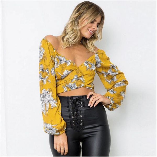 

summer cross strap v-neck digital t-shirt digital printing chiffon t-shirt 4 colors, White