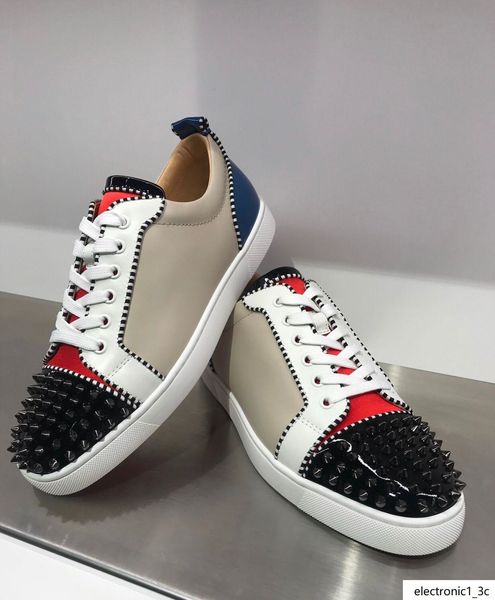 

new season red bottom men sneakers no limit f18 000 graffiti print version silver glitter rare rantus orlato rhinestones party wedding 13