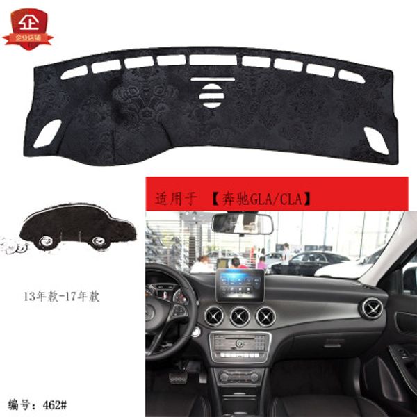 

puou for - new ml-class car dashboard dedicated composite bamboo charcoal light pad insulation mat sunshade pad free