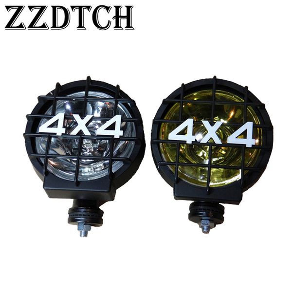 

zzdtch 2pcs 12v 7inch round 4x4 fog lamp used for wrangler fog lamp