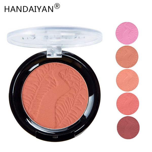 

handaiyan maquillaje blush 6 color option long lasting natural brighten skin rouge beauty matte makeup blush3015179
