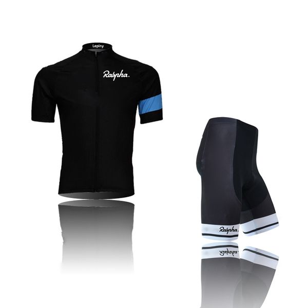 

lepiny team pro cycling jersey mtb bicycle cycling clothing bike, Black;blue