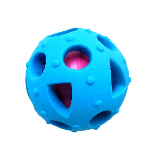 

pet bite-resistant chew ball dog training puzzle fun toy food dispenser