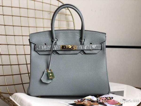 

designer handbags 25cm 30cm designer bags litchi pattern genuine leather women fashion real leather luxury purse fashion tote handbag