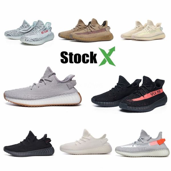 

2020 new v3 kanye west mens running shoe v3 azael alvah white skeleton black glow in the dark women sports sneakers us5-11 #dss556