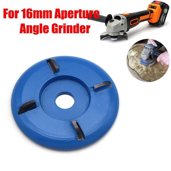

90mm power wood carving disc angle grinder woodworking turbo round/plane for 16mm aperture angle grinder