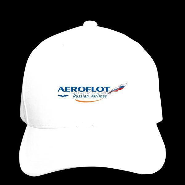 

men baseball cap aeroflot logo snapback cap women hat peaked, Black;white