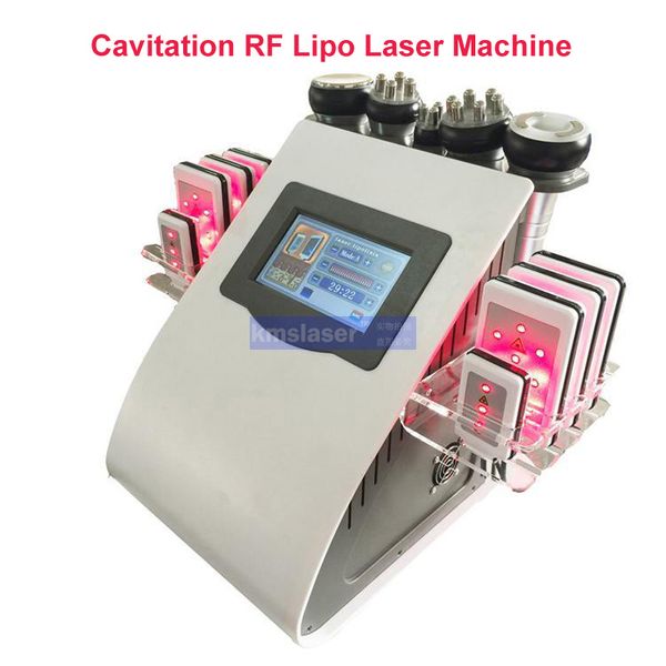 Máquina de perda de peso portátil 8 Terapia Laser Nível de diodo Lipo Laser 160MW Slimming Power Machine Pads Baixo