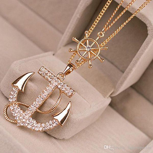

двойной лой лодка коѬ rhinestone ожеѬеле Ѭокона виеѬ епи ожеѬеле дл жени Silver