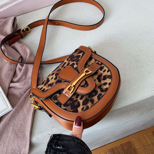 

leopard leather crossbody bag for women 2019 luxury handbags designer ladies hand shoulder messenger bag sac a main female sling