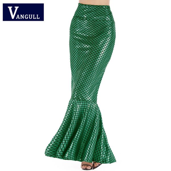 

summer new style women's clothing european & american explosion mermaid high waist fishtail half skirt solid female skirts, Black