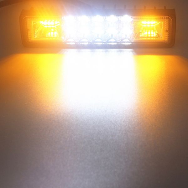 

48w strobe flash lamp led work light bar for offroad 4x4 atv suv truck universal