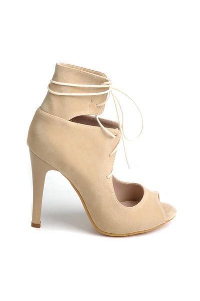 

bambi beige women 's heels shoes d0124743272, Black