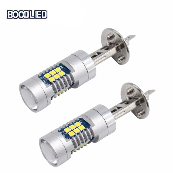 

2pcs h1 led auto fog lights bulbs 8w 6000k white 3030 smd 21 chips for car fog driving parking lamp dc 12v