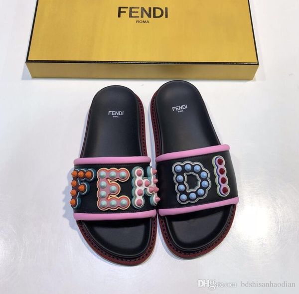 

Men women andal with correct flower box du t bag de igner hoe nake print luxury lide ummer fa hion wide flat andal lipper