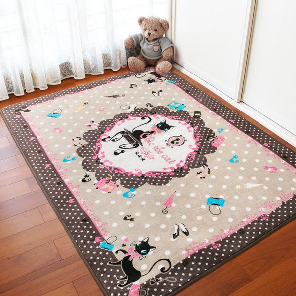 

honlaker chic cat living room carpet japan korea style kids bedroom crawling rugs carpets
