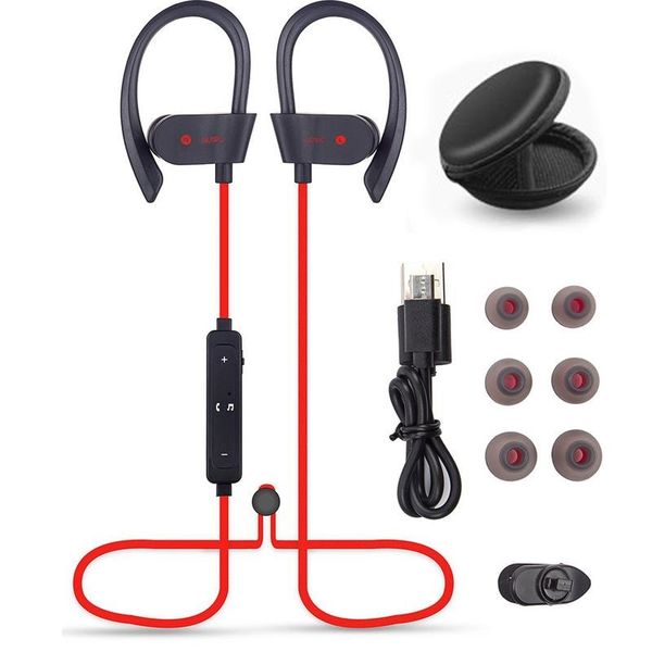 

56 wirele bluetooth earphone waterproof ipx5 headphone port running head et tereo ba earbud hand with mic
