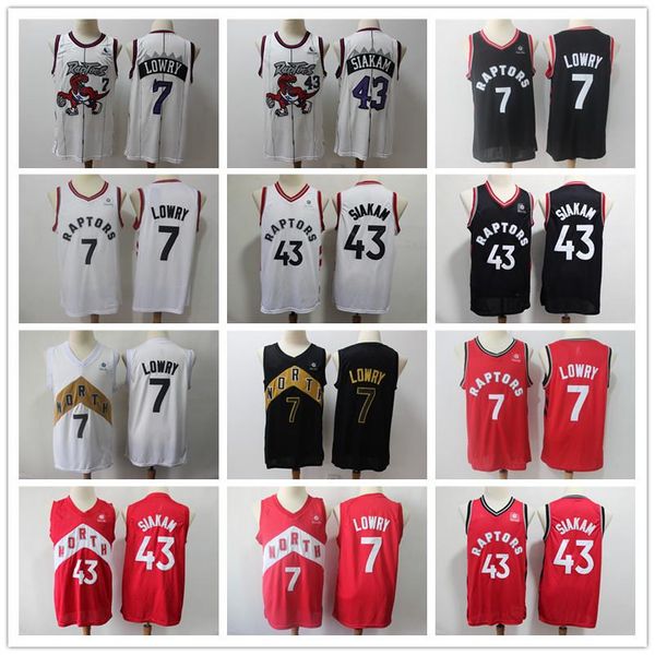 

mens toronto raptors throwback jerseys pascal 43 siakam kyle 7 lowry basketball shorts basketball jersey purple black red