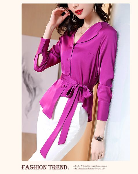 

2020 spring and summer new shirt female fashion design sense niche wild top, White