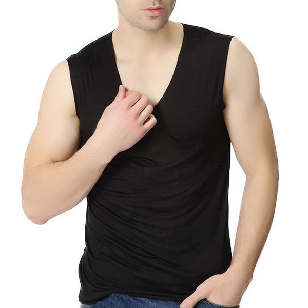 

mferlier summer underwear men 5xl 6xl plus size bust 128-150cm cotton thin men clothes underwear, Black;brown