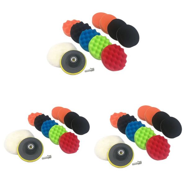 

buffing sponge polishing pads kit set accessories parts suitable for car polisher buffer wax
