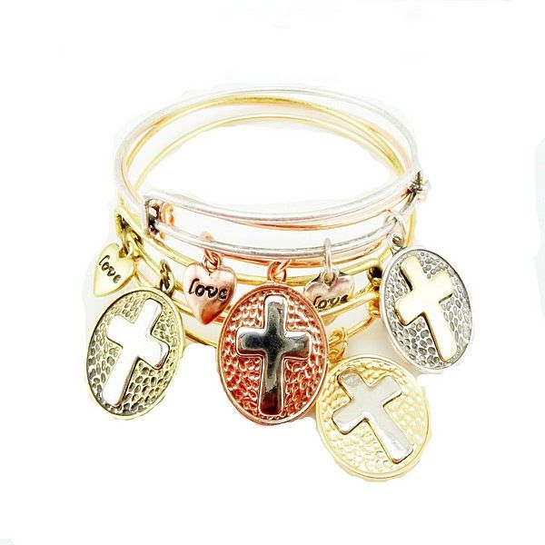 

wholesale- plated dold silver adjustable bracelet inlay crystal rhinestone charm bracelet bangle fashion jewelry accessories pulseras gift, Black