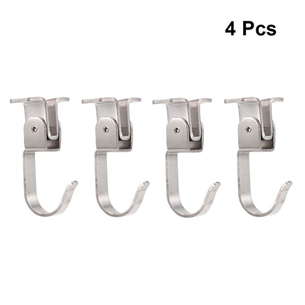 2019 304 Stainless Steel Ceiling Hooks Heavy Duty Clothes Hooks Towel Robe Hook Hangers Closet Top Bathroom Kitchen Supplies From Galry 34 54