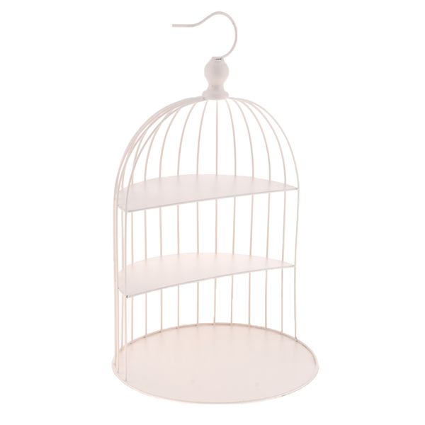 

wedding party dessert stands-cupcake display stand (3 tier bird cage