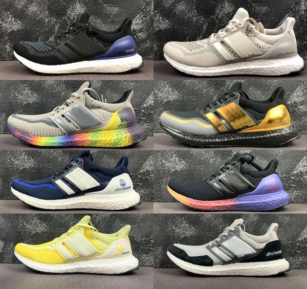 

2020 qaulity ultra boost 2.0 1.0 4.0 ub2.0 running shoes new kanye west mens women athletic sports sneakers, Black