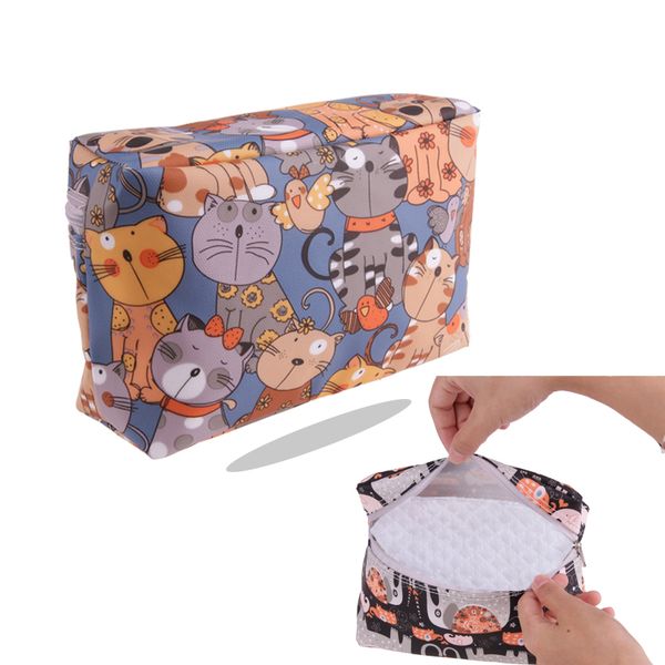 

baby diaper bags maternity bag for disposable reusable fashion prints wet dry diaper bag double handle wetbags 19*13*7cm