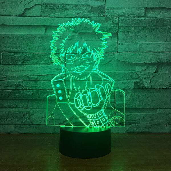 

naruto 7 color change 3d led visual modelling anime figure night light kids touch button usb table lamp home decor lighting gift