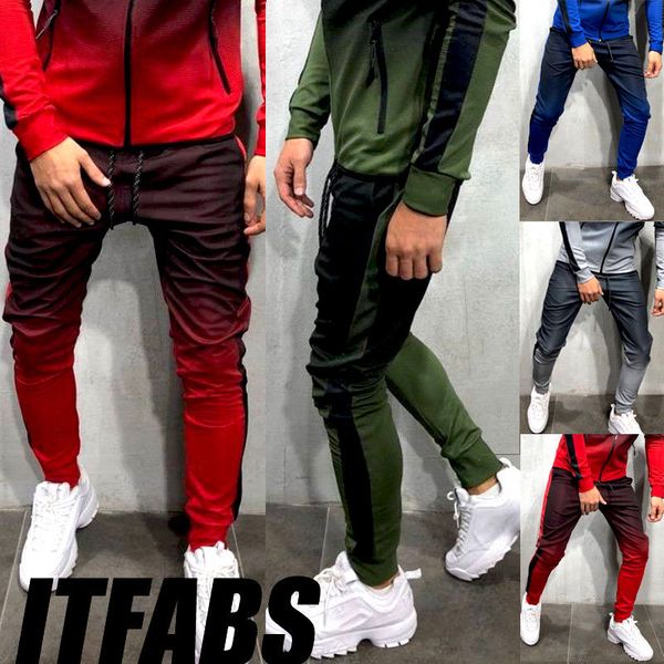 

men jogger sportwear baggy casual harem pants slacks dance trousers sweatpants